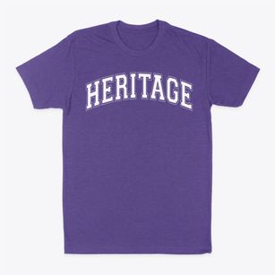 Heritage Academy Varsity Arch Classic Dad T-Shirt