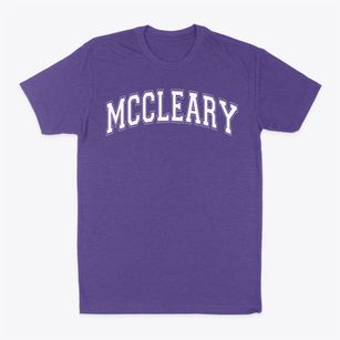 Mccleary School Academy Varsity Arch Classic Dad T-Shirt