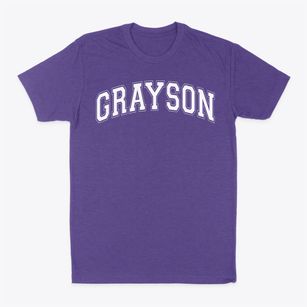 Grayson County Area Vocational Education Varsity Arch Classic Dad T-Shirt