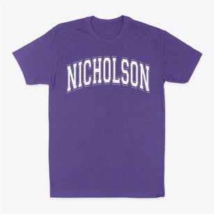 Nicholson High School Varsity Arch Classic Dad T-Shirt