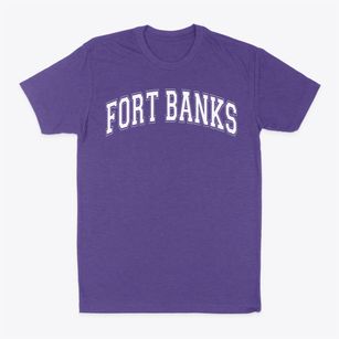 Fort Banks Elementary School Varsity Arch Classic Dad T-Shirt