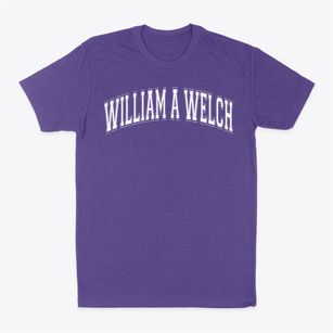 William A Welch School Varsity Arch Classic Dad T-Shirt