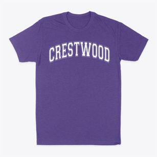 Crestwood Middle School Varsity Arch Classic Dad T-Shirt