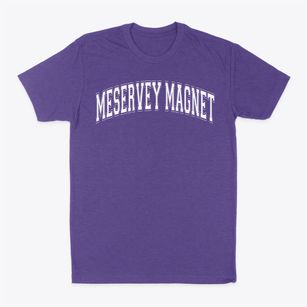 E C Meservey Magnet Elementary School Varsity Arch Classic Dad T-Shirt