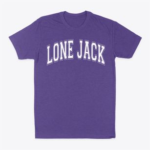 Lone Jack High School Varsity Arch Classic Dad T-Shirt