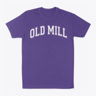 Old Mill Elementary School Varsity Arch Classic Dad T-Shirt