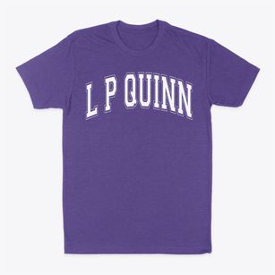 L P Quinn Elementary School Varsity Arch Classic Dad T-Shirt
