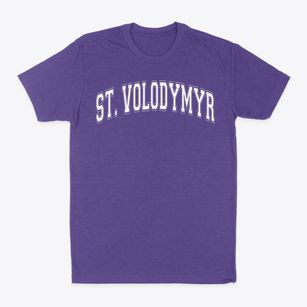St Volodymyr The Great Parish (ukrainian Varsity Arch Classic Dad T-Shirt