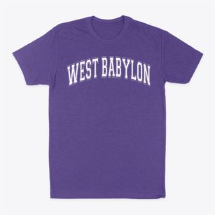 West Babylon Junior High School Varsity Arch Classic Dad T-Shirt