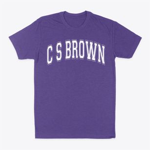 C S Brown Elementary School Varsity Arch Classic Dad T-Shirt