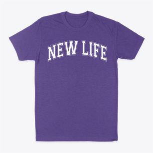 New Life Academy Varsity Arch Classic Dad T-Shirt