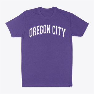 Oregon City High School Moss Campus Varsity Arch Classic Dad T-Shirt