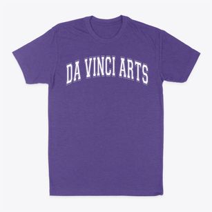 Da Vinci Arts Middle School Varsity Arch Classic Dad T-Shirt