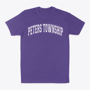 Peters Township High School Varsity Arch Classic Dad T-Shirt