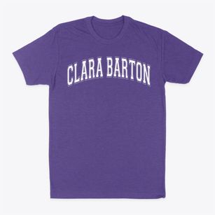 Clara Barton Elementary School Varsity Arch Classic Dad T-Shirt