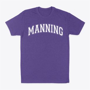 Manning High School Varsity Arch Classic Dad T-Shirt
