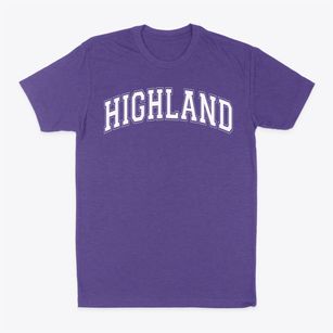 Highland High School Varsity Arch Classic Dad T-Shirt