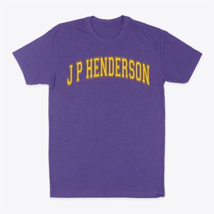 J P Henderson Elementary School Varsity Arch Classic Dad T-Shirt