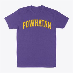 Powhatan Vocational Center Varsity Arch Classic Dad T-Shirt
