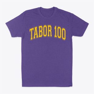 Tabor 100 Varsity Arch Classic Dad T-Shirt