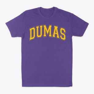 Dumas Elementary School Varsity Arch Classic Dad T-Shirt