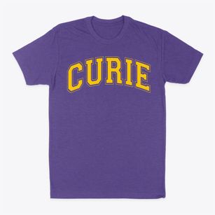Curie Metro High School Varsity Arch Classic Dad T-Shirt