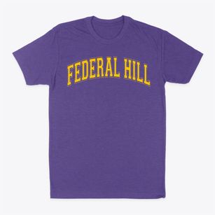 Federal Hill Elementary School 45 Varsity Arch Classic Dad T-Shirt