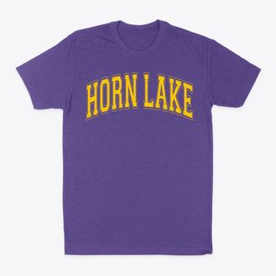 Horn Lake Elementary School Varsity Arch Classic Dad T-Shirt
