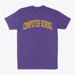 The Computer School Varsity Arch Classic Dad T-Shirt
