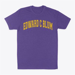 Ps 46 Edward C Blum Varsity Arch Classic Dad T-Shirt
