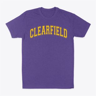 Clearfield Elementary School Varsity Arch Classic Dad T-Shirt