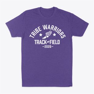 Tribe Warriors Track and Field Classic Dad T-Shirt