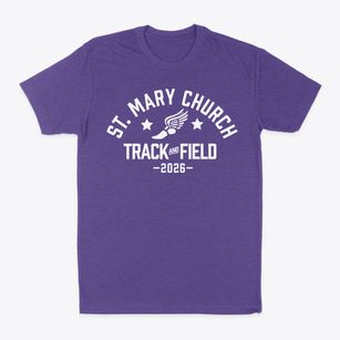 St Mary Church Track and Field Classic Dad T-Shirt