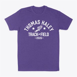 Thomas Haley Elementary School Track and Field Classic Dad T-Shirt
