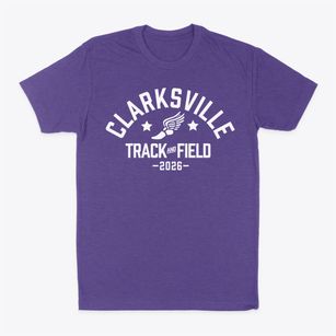 Clarksville Elementary School Track and Field Classic Dad T-Shirt