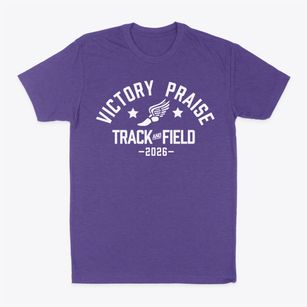 Victory & Praise Christian Academy Track and Field Classic Dad T-Shirt