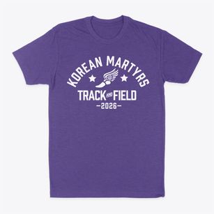 Korean Martyrs Catholic Church Track and Field Classic Dad T-Shirt