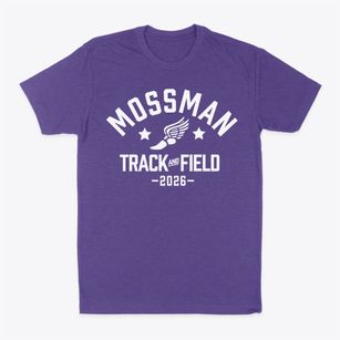 Mossman Elementary School Track and Field Classic Dad T-Shirt