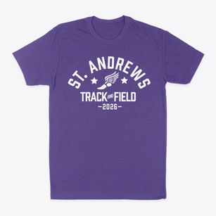 Saint Andrews Episcopal School Track and Field Classic Dad T-Shirt