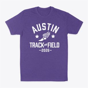 Austin Christian Track and Field Classic Dad T-Shirt