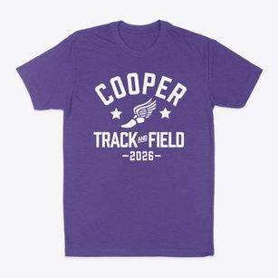 Raymond Cooper Junior High School Track and Field Classic Dad T-Shirt