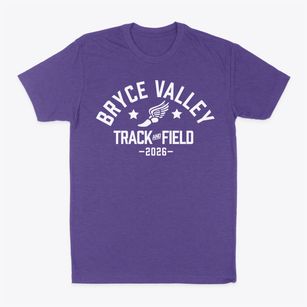 Bryce Valley High School Track and Field Classic Dad T-Shirt