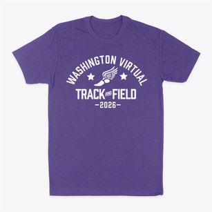 Washington Virtual Academy Track and Field Classic Dad T-Shirt