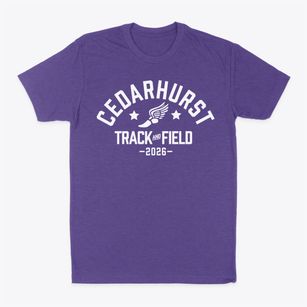 Cedarhurst Elementary School Track and Field Classic Dad T-Shirt