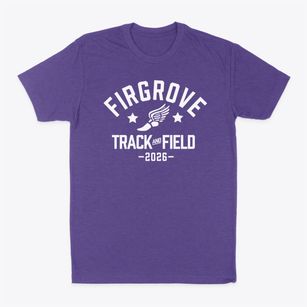 Firgrove Elementary School Track and Field Classic Dad T-Shirt