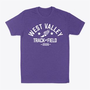 West Valley High School Track and Field Classic Dad T-Shirt
