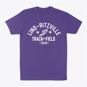 Lind-ritzville High School Track and Field Classic Dad T-Shirt