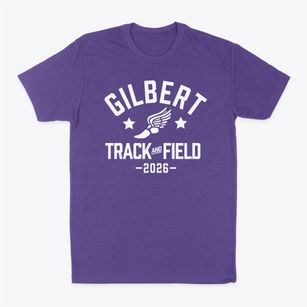 Gilbert Senior High School Track and Field Classic Dad T-Shirt