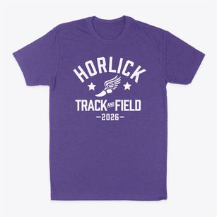 Horlick High School Track and Field Classic Dad T-Shirt