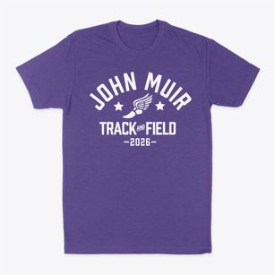John Muir Elementary School Track and Field Classic Dad T-Shirt